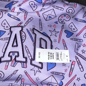 Purple Graphic Sweatshirt for kids 3 years